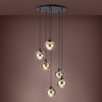 Eglo - Lustra uz auklas 6xE27/40W/230V