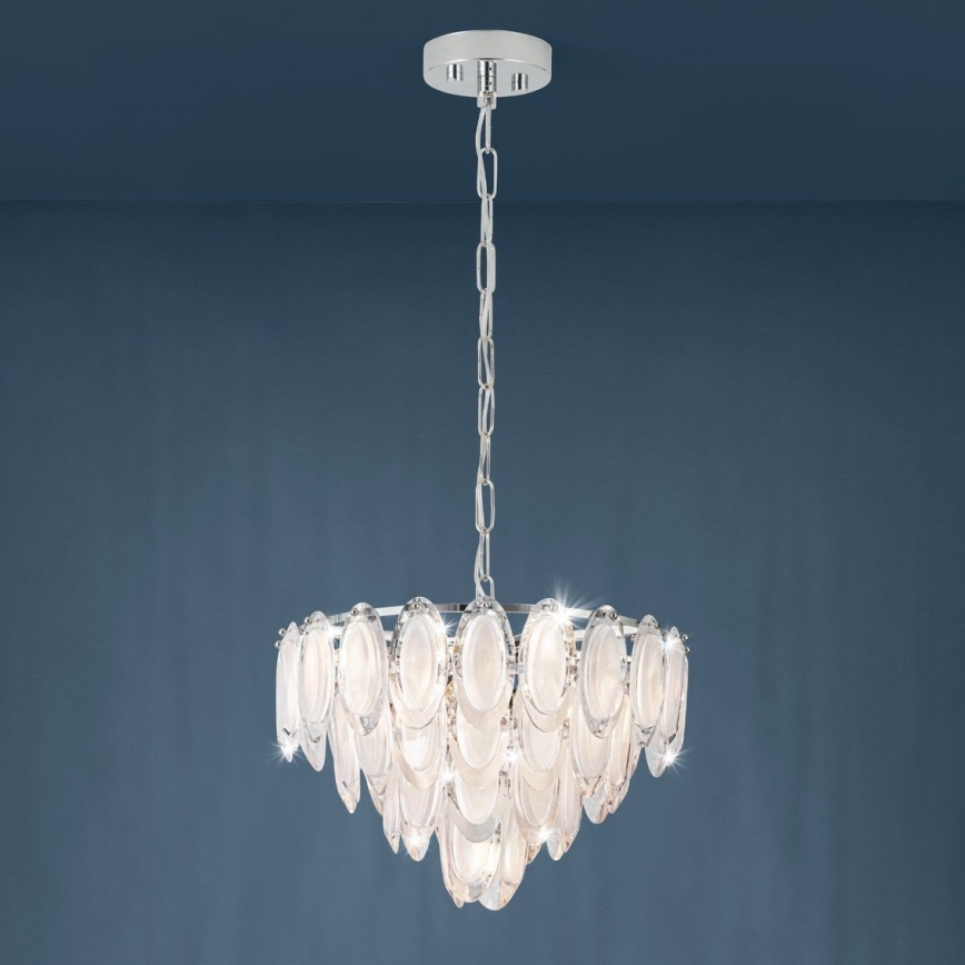 Eglo - Lustra uz auklas 7xE14/40W/230V