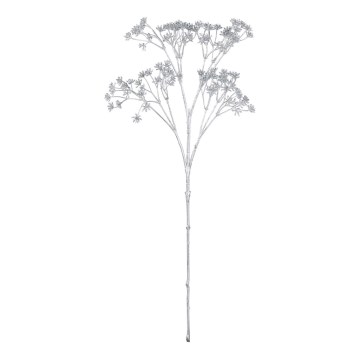 Eglo - Mākslīgā puķe 53 cm sudraba