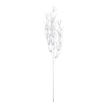 Eglo - Mākslīgā puķe 87,5 cm sudraba