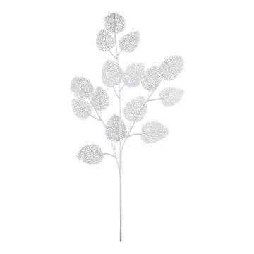 Eglo - Mākslīgā puķe 87,5 cm sudraba