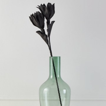 Eglo - Mākslīgā puķe 90 cm melna