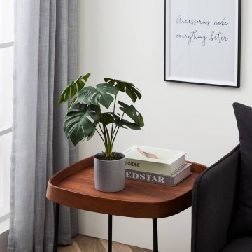 Eglo - Mākslīgais augs puķupodā 42x30 cm monstera