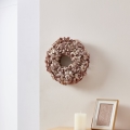 Eglo - Mākslīgo ziedu vainags d. 35 cm rozā