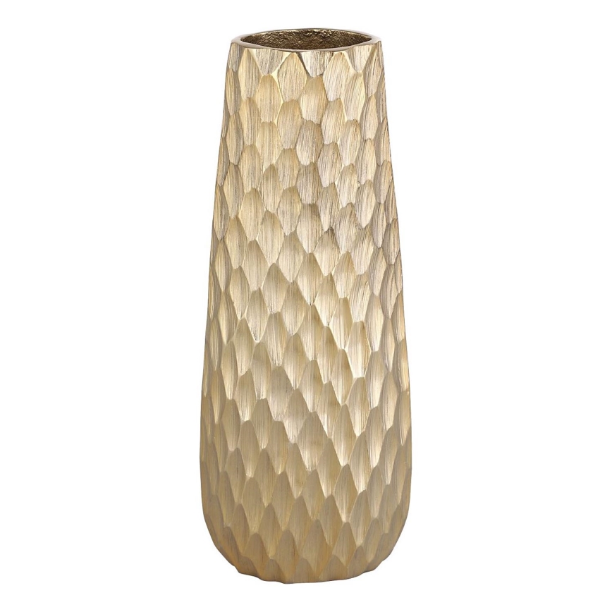 Eglo - Metāla vāze 31x12 cm zelta