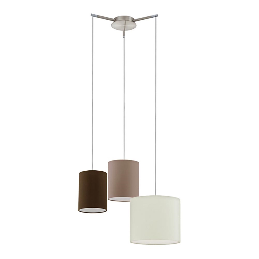 Eglo - Piekarama lampa 3xE27/60W/230V