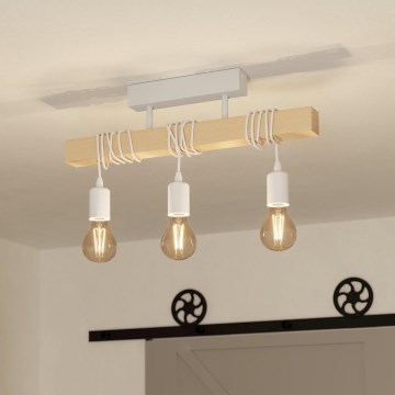 Eglo - Pieliekama lustra TOWNSHEND 3xE27/60W/230V