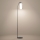 Eglo - Regulējama grīdas lampa LED/7W/230V + LED/1,6W 2200-6500K melns hroms