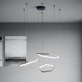 Eglo - regulējama LED lustra uz troses LED/50W/230V 2200-6500K misiņš + tālvadības pults