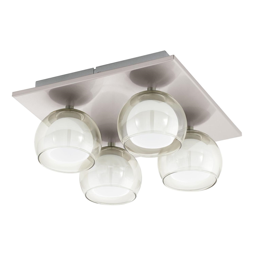 Eglo - Rezerves stikls lustrai un griestu lampai ROMAGNESE d. 5,5 cm inner/pienīgs