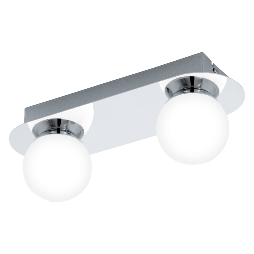 Eglo - Rezerves stikls griestu un sienas lampām MOSIANO d. 8 cm balta