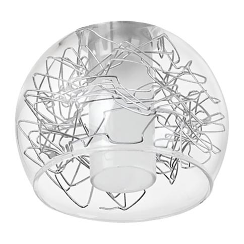 Eglo - Rezerves stikls sienas un griestu lampai BASENTO d. 9 cm