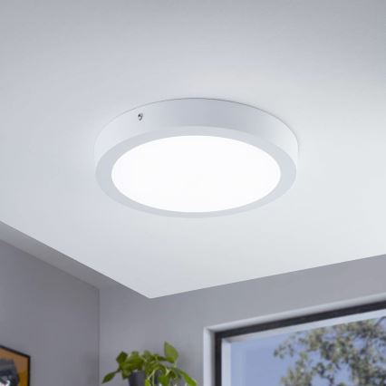 Eglo - RGBW Aptumšojama griestu lampa FUEVA-C LED/21W/230V