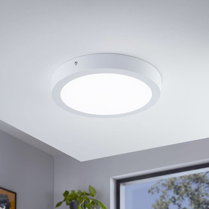 Eglo - RGBW Aptumšojama griestu lampa FUEVA-C LED/21W/230V