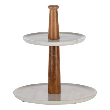 Eglo - Servēšanas statīvs 28x25,5 cm pelēka/brūna