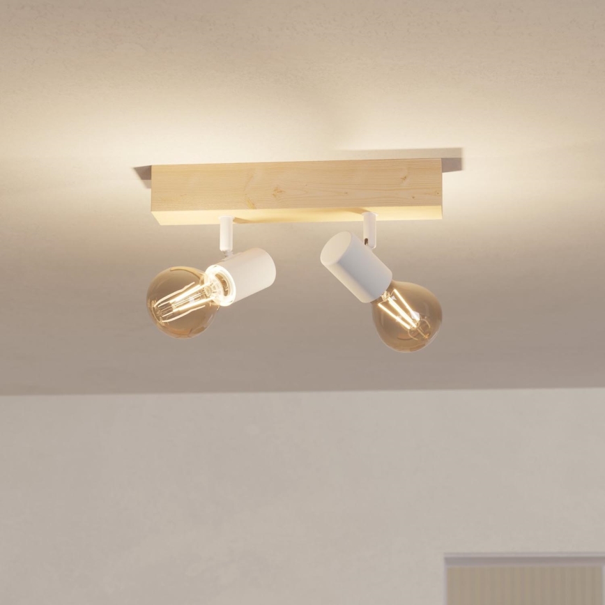 Eglo - Starmetis TOWNSHEND 2xE27/60W/230V - FSC sertificēts