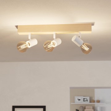 Eglo - Starmetis TOWNSHEND 3xE27/60W/230V - FSC sertificēts