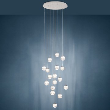 Eglo Stars of Light - LED Aptumšojama lustra uz auklas 17xLED/5W/230V