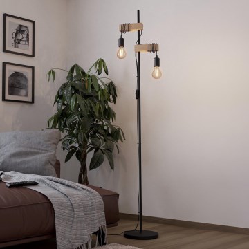 Eglo - Stāvlampa TOWNSHEND 2xE27/10W/230V