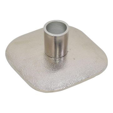 Eglo - Svečturis 4x10 cm matēts hroms