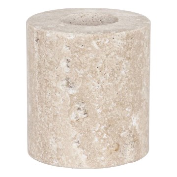 Eglo - Svečturis 5x5 cm bēša marmors/bēša