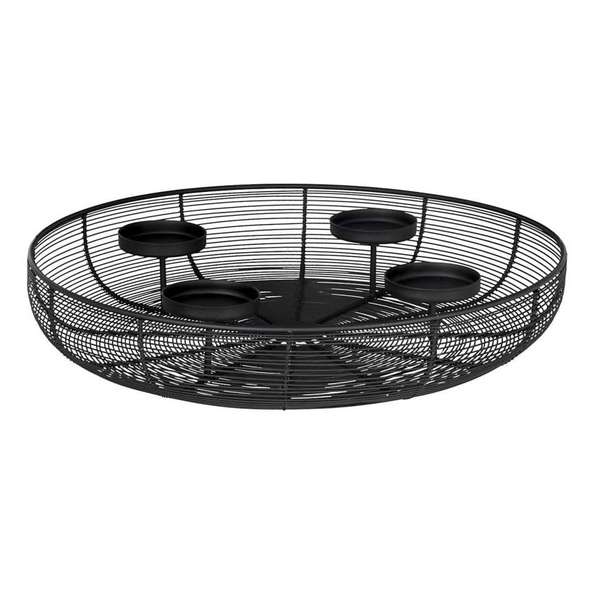 Eglo - Svečturis d. 45 cm melna