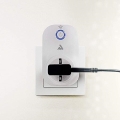 Eglo - Viedā kontaktligzda Connect spraudnis PLUS 2300W SCHUKO Bluetooth