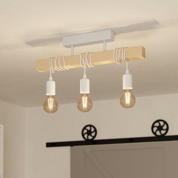 Eglo - Virsapmetuma lustra TOWNSHEND 3xE27/60W/230V - FSC sertificēts