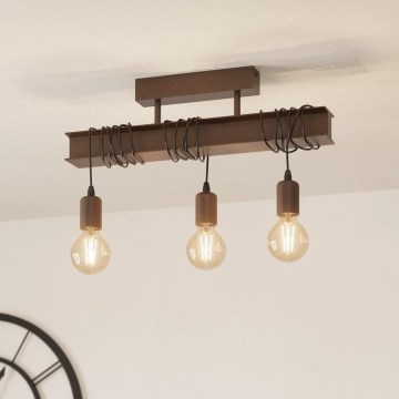 Eglo - Virsapmetuma lustra TOWNSHEND 3xE27/60W/230V