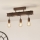 Eglo - Virsapmetuma lustra TOWNSHEND 3xE27/60W/230V