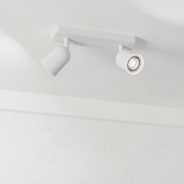 Eglo - virziena gaismeklis 2xGU10/10W/230V balts