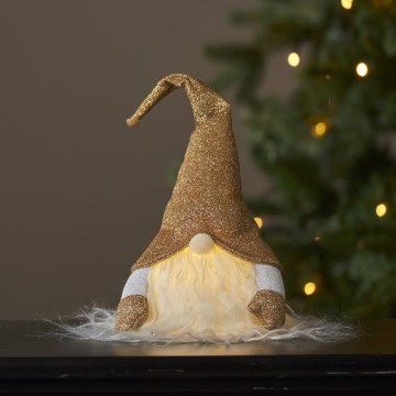 Eglo - zelta LED Ziemassvētku rotājums LED/0,06W/3xAG13