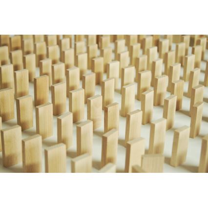 EkoToys - Koka domino 830 gab. dižskābardis