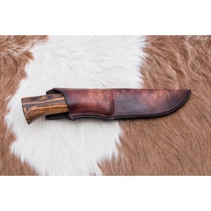 Ekskluzīvs Damaskas nazis 12 cm bocote/ebenkoks