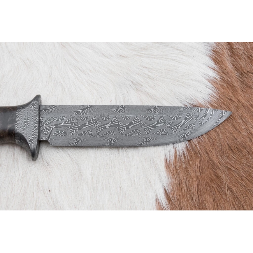 Ekskluzīvs Damaskas nazis 13,8 cm kļava