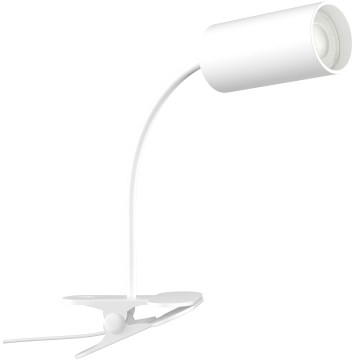 Elastīga lampa ar klipsi PUNTO 1xGU10/9W/230V balta