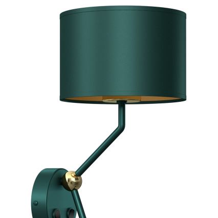Elastīga lampiņa VERDE 1xE27/60W/230V + 1xGU10-MR11/7W zaļa