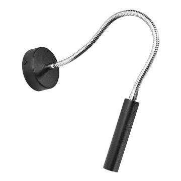 Elastīga maza lampa AXIL 1xG9/12W/230V melna