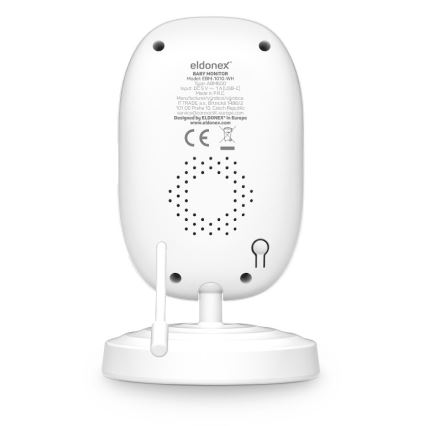 ELDONEX EBM-1010-WH - Bērnu uzraudzības ierīce 5V/2000 mAh