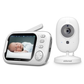 ELDONEX EBM-1010-WH - Bērnu uzraudzības ierīce 5V