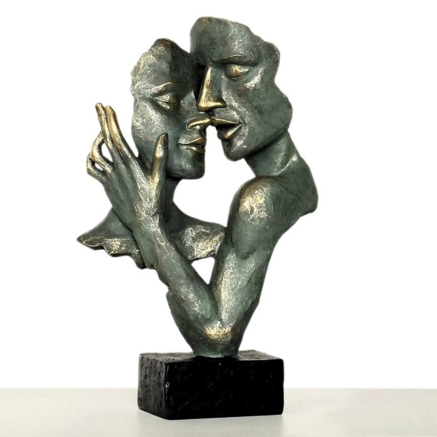 Elegants galda dekors 31,5 x 9,5 x 19 cm, sveķi ar patinu