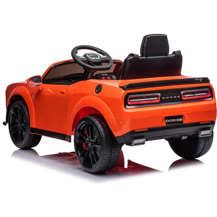 Elektriskais auto Dodge Challenger 50W/4500 mAh oranža