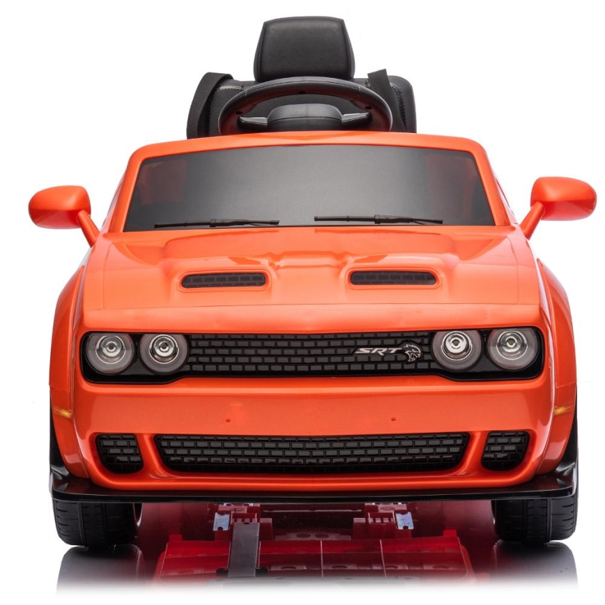 Elektriskais auto Dodge Challenger 50W/4500 mAh oranža