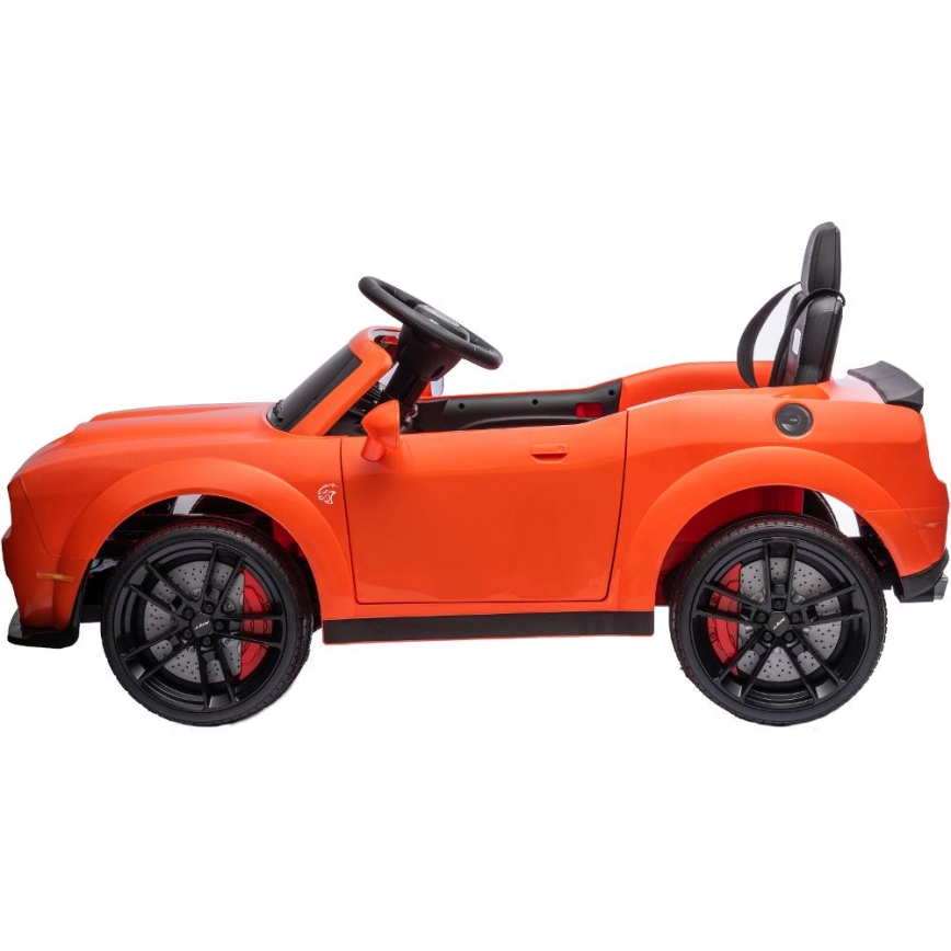 Elektriskais auto Dodge Challenger 50W/4500 mAh oranža