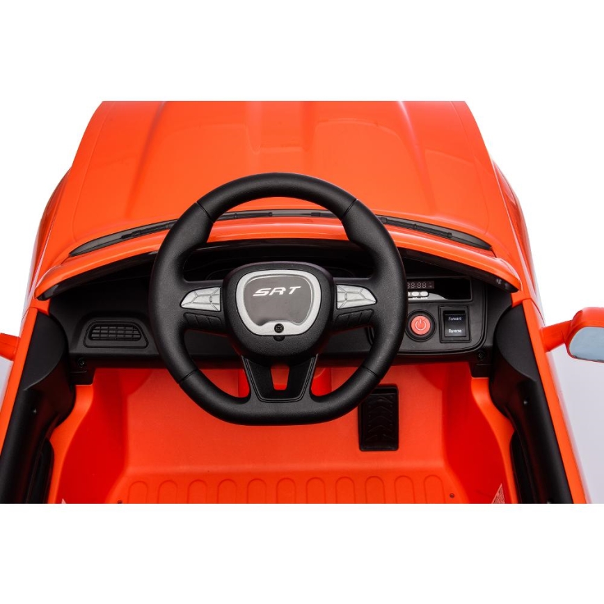 Elektriskais auto Dodge Challenger 50W/4500 mAh oranža