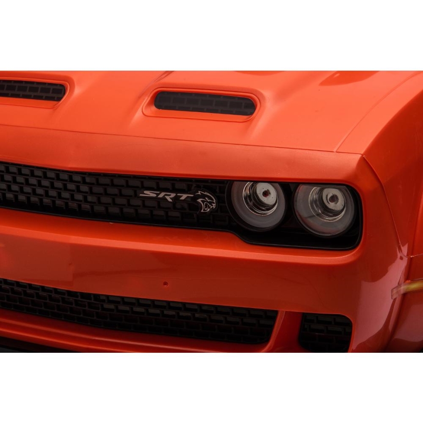 Elektriskais auto Dodge Challenger 50W/4500 mAh oranža
