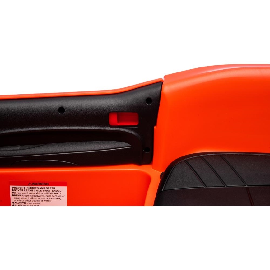 Elektriskais auto Dodge Challenger 50W/4500 mAh oranža