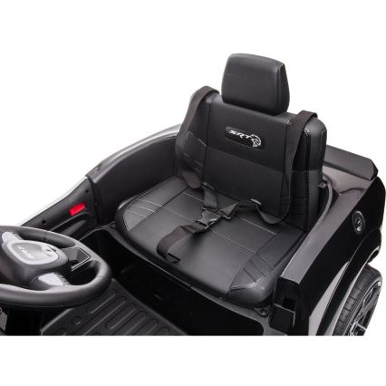 Elektriskais auto Dodge Challenger Policijas automašīna 50W/4500 mAh  melna/balta