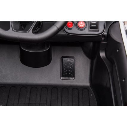Elektriskais auto Dodge Challenger Policijas automašīna 50W/4500 mAh  melna/balta