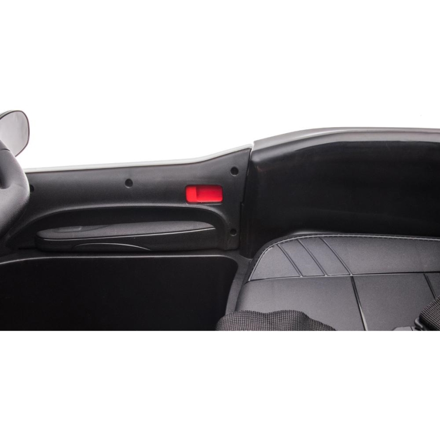 Elektriskais auto Dodge Challenger Policijas automašīna 50W/4500 mAh  melna/balta